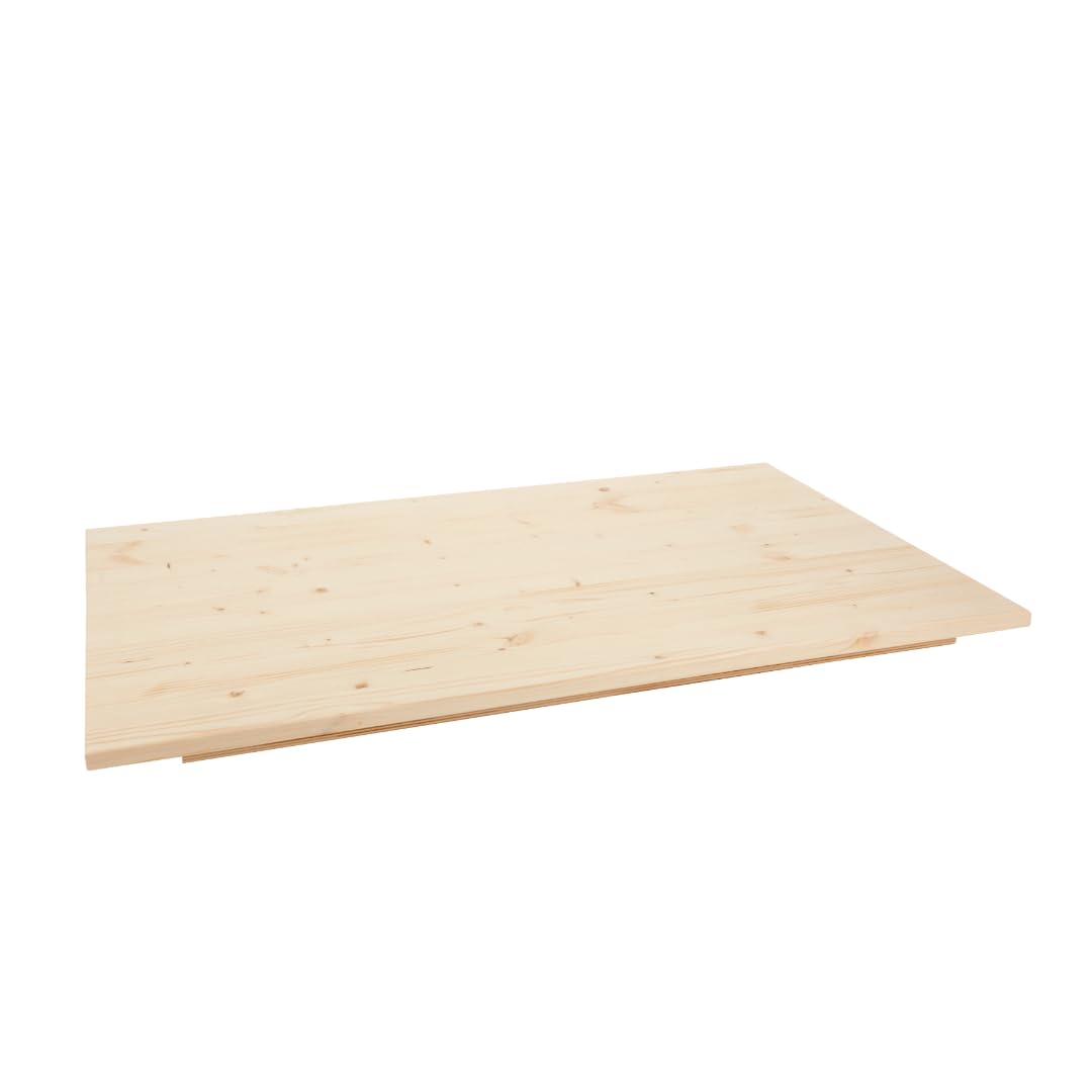 Pasta-Brett, 100% natürliches Fichtenholz, 70 x 40 x 1,8 cm, mit Stufe, hergestellt in Italien