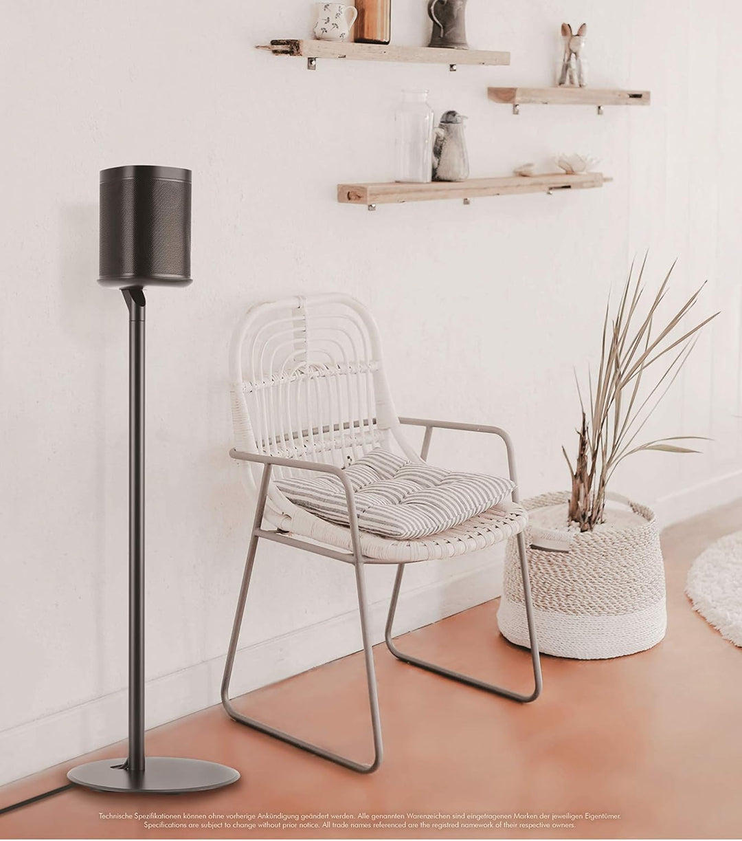 LogiLink BP0038 TV-Halterung Wandmontage 93,9-177,8 cm (37-70 Zoll) schwarz 37-70" (fix: unbeweglich