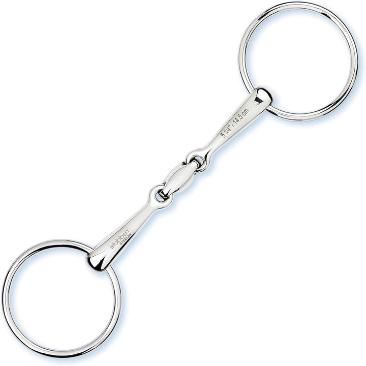 Stübben Gebiss 2221 Trense Easy Control doppelt gebrochen 11,5 cm - 14 mm - Edelstahl, 11,5 cm - 14