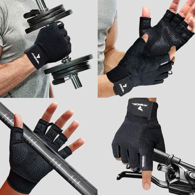 ATERCEL Fitness Handschuhe, Trainingshandschuhe für Crossfit, Bodybuilding, Radsport, Gym, Krafttrai