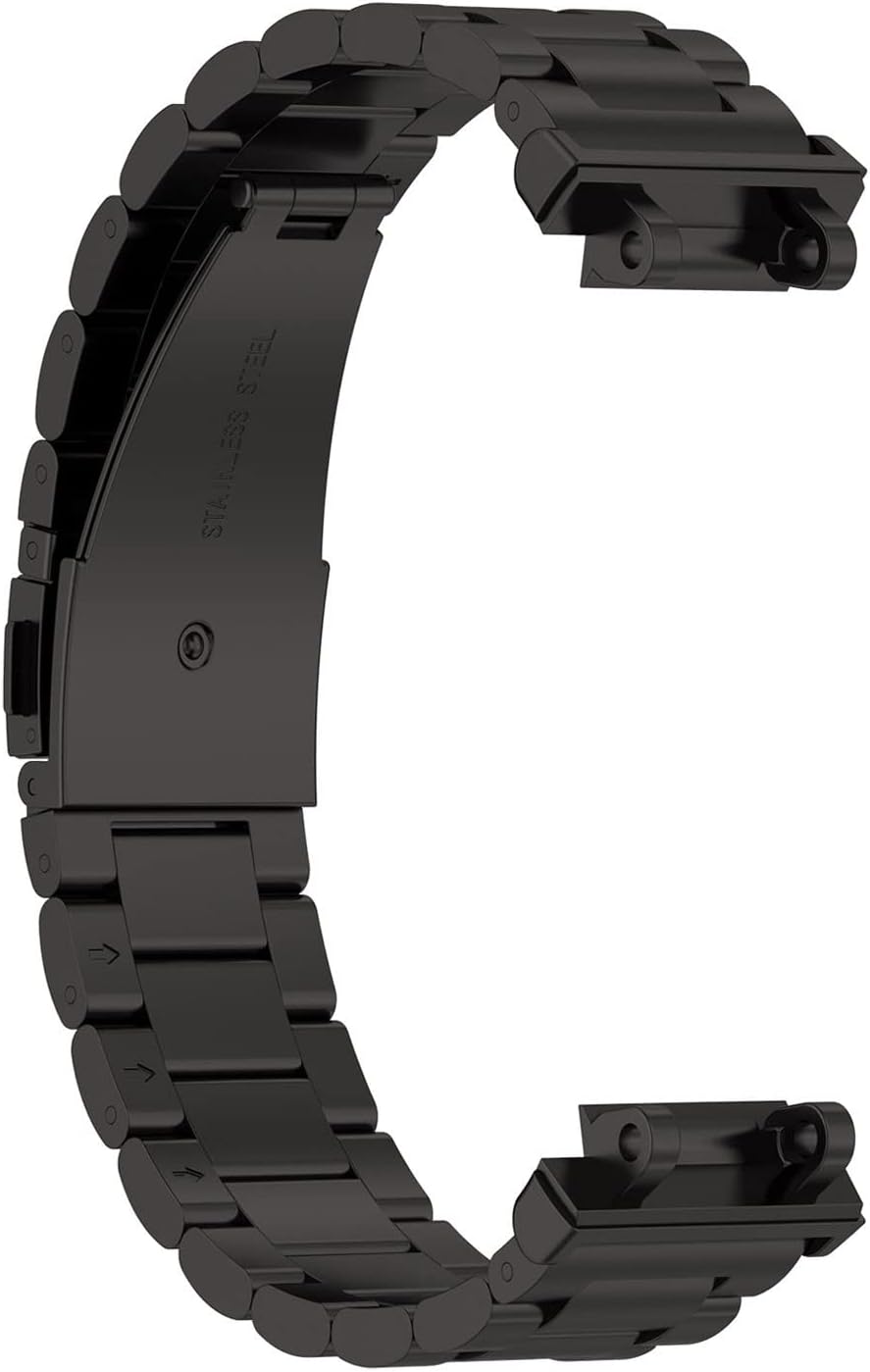 Edelstahl Armband Kompatibel mit Amazfit T-Rex 2 Metall Armband Herren Ersatzarmband Wasserdicht Rep