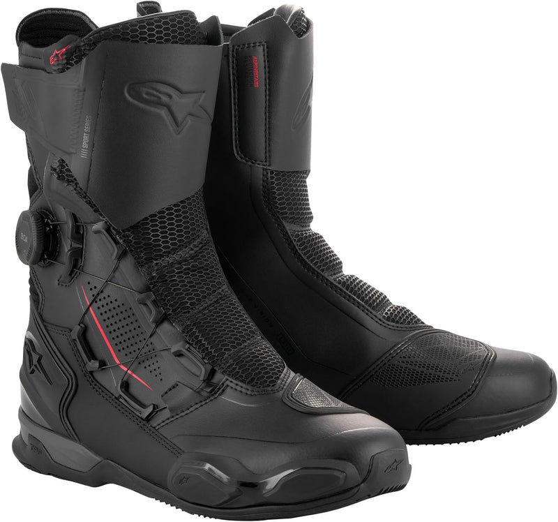 Alpinestars Unisex 2222024-1100-41 Motorradstiefel, Schwarz, 41 EU