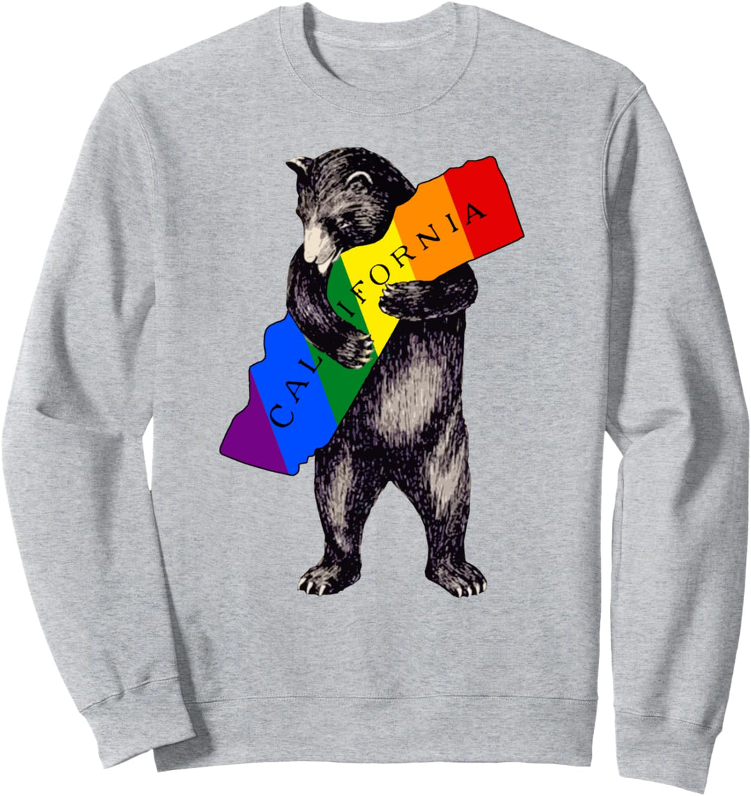 Retro I Love California 1913 Vintage Cali Bear Sweatshirt