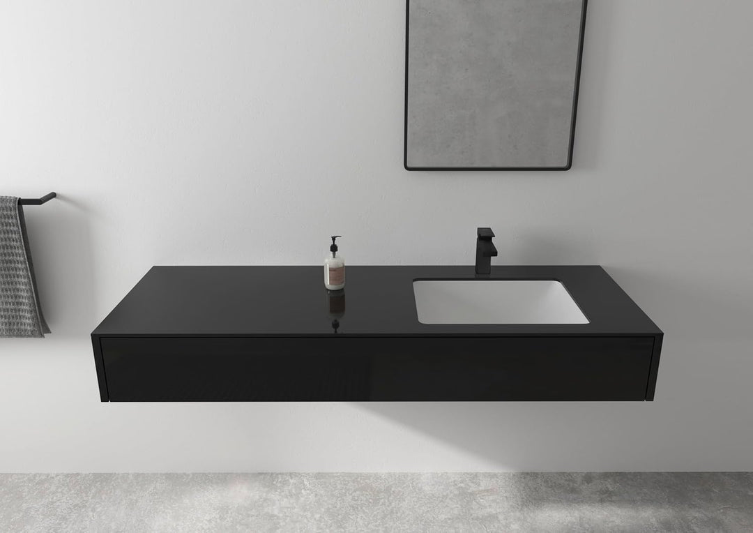 hansgrohe Vernis Shape - Waschtischarmatur ohne Ablauf, Wasserhahn Bad mit Auslauf Höhe 100 mm, Misc