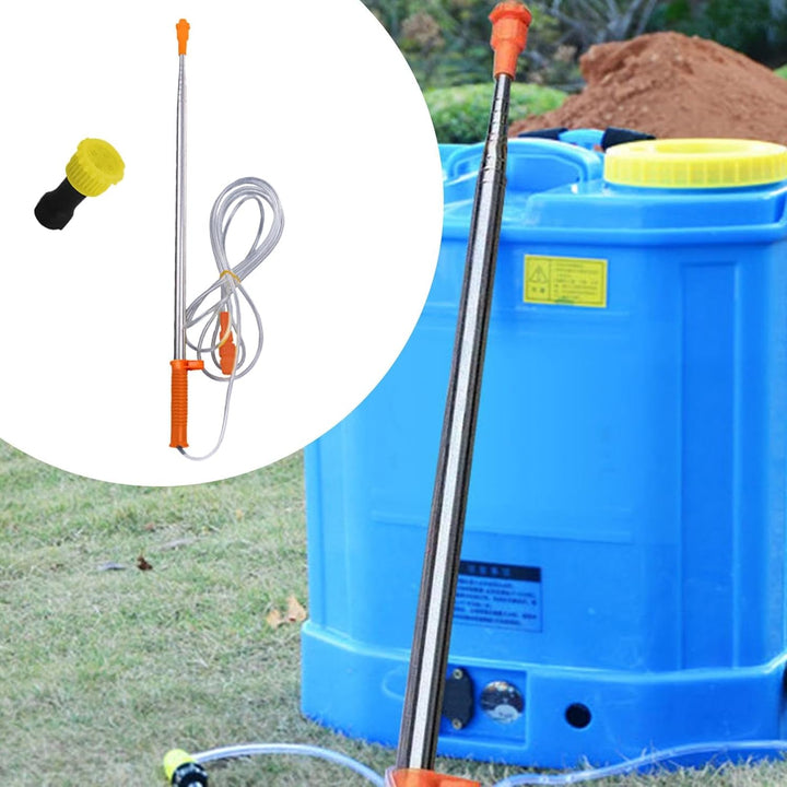 Pumpensprühstab, Sprühstab - Teleskop-Obstbaum-Spritzstange - 19,6-98,4 Zoll Wassersprühstab für Hau