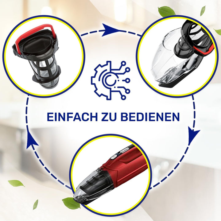 Extern Akku Staubsauger Filter mit dem Originalcode 12014108 für Bosch Handstaubsauger – MONTERAL