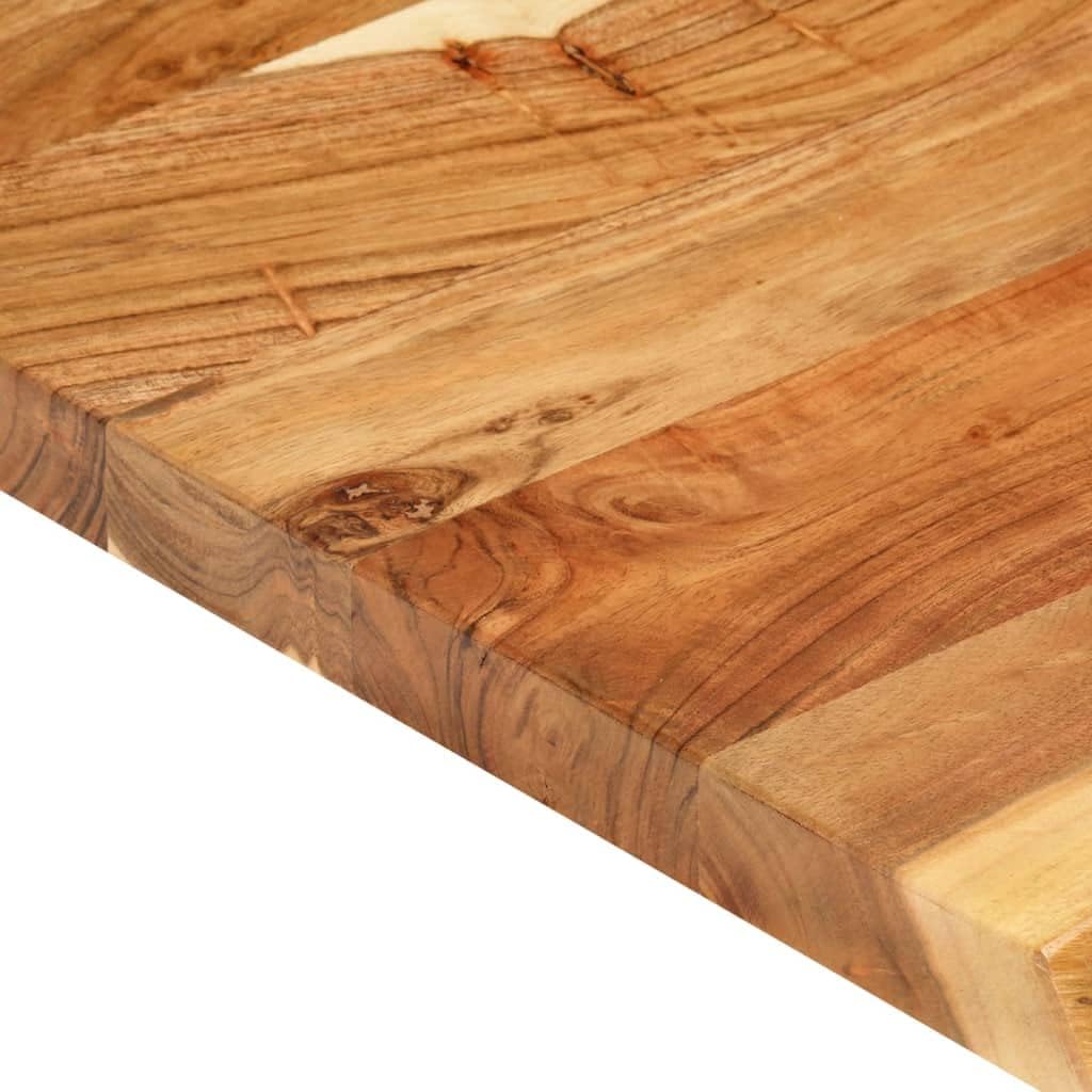 vidaXL Akazienholz Massiv Waschtischplatte Badezimmer Waschtisch Waschtischkonsole Platte Holzplatte
