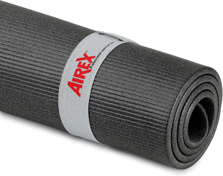 AIREX Fitline 180, Gymnastikmatte, schiefer, mit Spezial-Ösen, ca. 180 x 60 x 1 cm