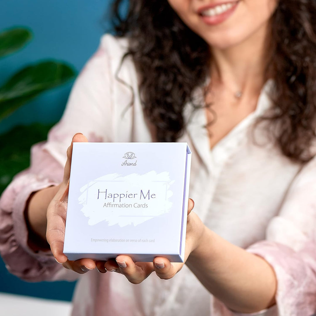 Positive Affirmations Karten für Frauen | Motivationskarten mit nachdenklichen Fragen, tägliche Affi