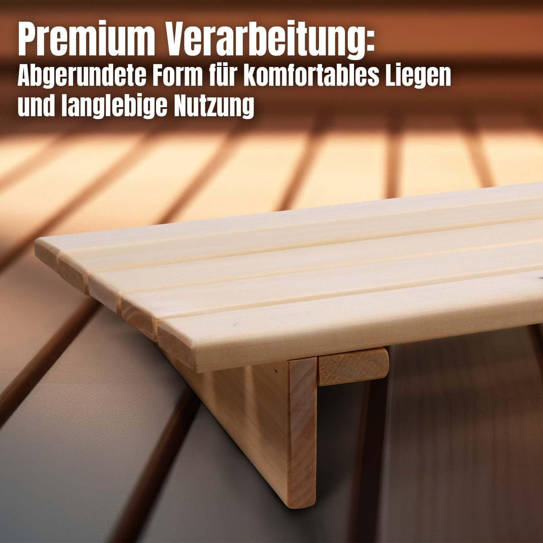 Sauna LaJa26 Kopfstütze ''Premium''