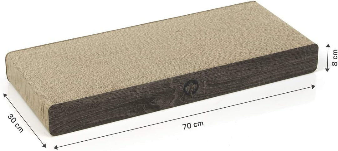 CanadianCat Company | ERSATZTEIL | Kratzpappe Cloud - C10136 | dunkelgrau | ca. 70 x 30 x 8 cm