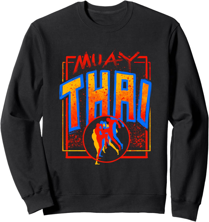 Muay Thai Kampfkunst Thai Thai-Boxen Geschenk Sweatshirt