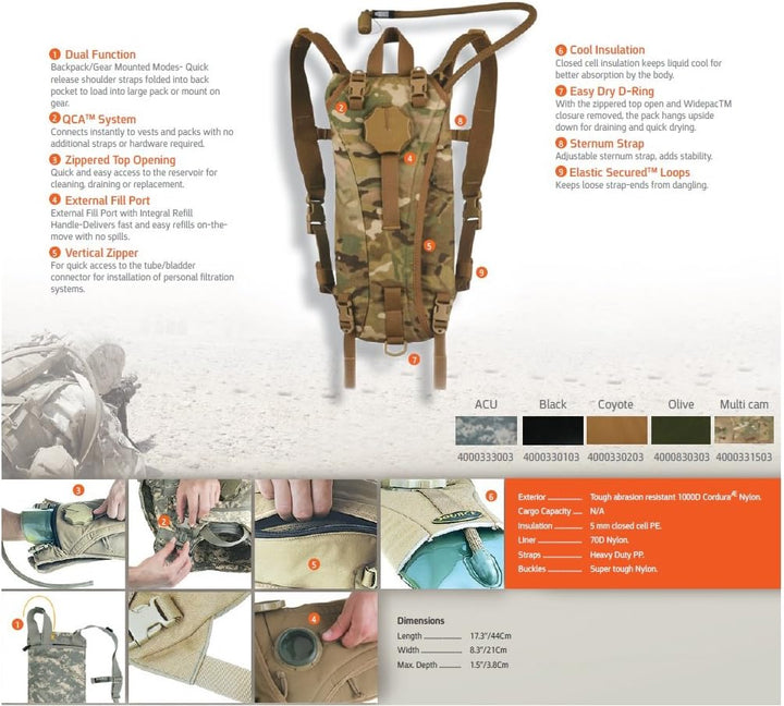 Source Tactical Trinksystem 3 l Oliv, 3 l Oliv