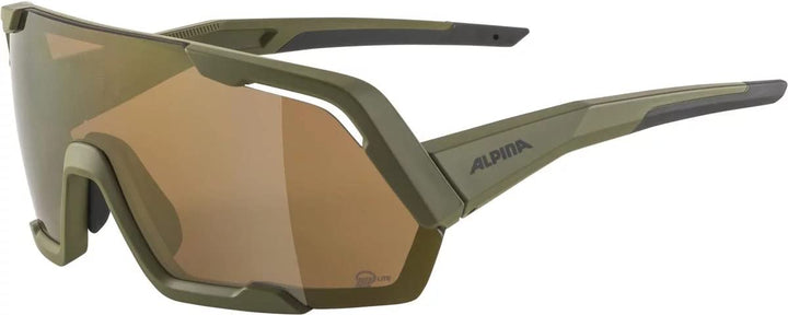 ALPINA Unisex Sport- & Fahrradbrille Sportbrille (1er Pack) Einheitsgrösse olive matt, Einheitsgröss