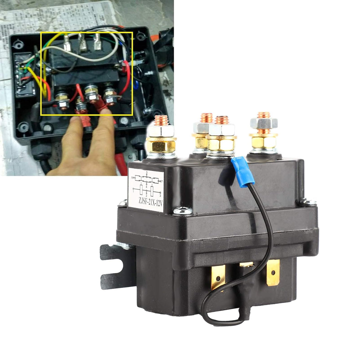 Seilwindenrelais, Schütz von Rel Seilwinde ATV 12 V 250 A Relais Magnetspule für UTV SUV 3000-5000lb