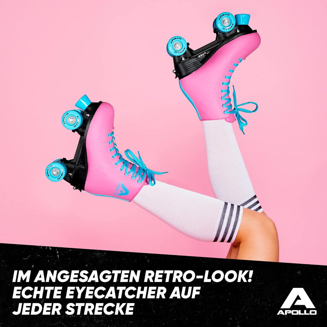 Apollo Disco Roller, Classic Roller | Rollschuhe für Kinder und Erwachsene | grössenverstellbare Qua