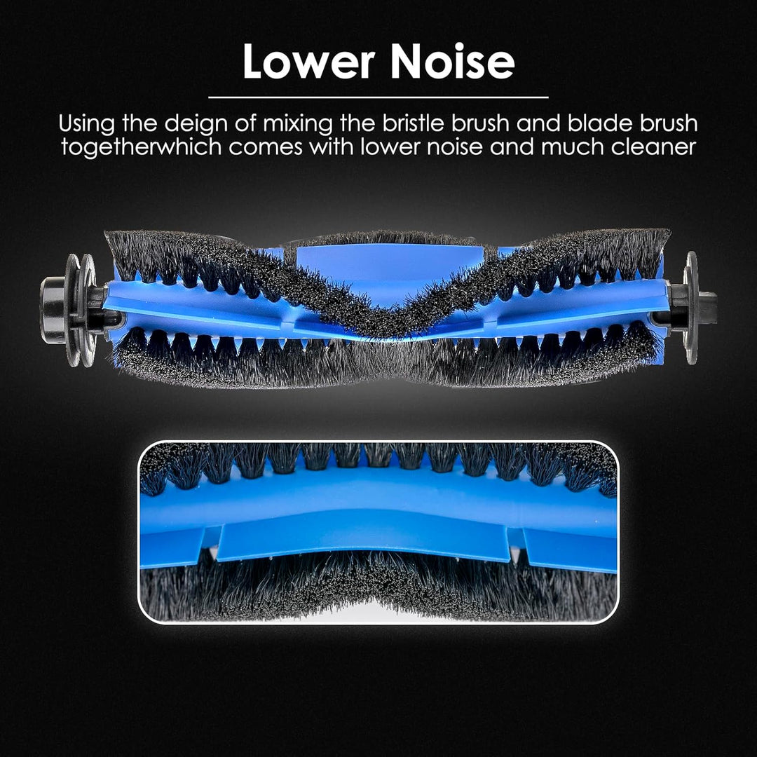 (2 Stück) Walzenbürsten kompatibel mit Eufy RoboVac 11S, 11S Plus MAX, 25C, G10 Hybrid, G20 G20 Hybr