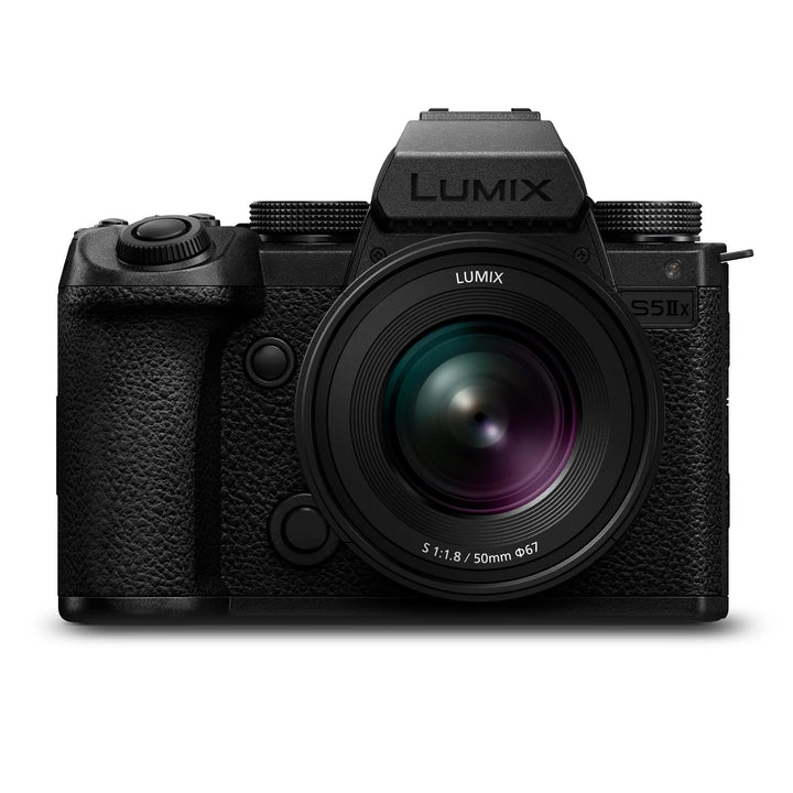 Panasonic LUMIX DC-S5M2XCE Spiegellose Vollformatkamera mit S 50mm F1.8 Objektiv, 4K 60p &amp; 6K 30p un