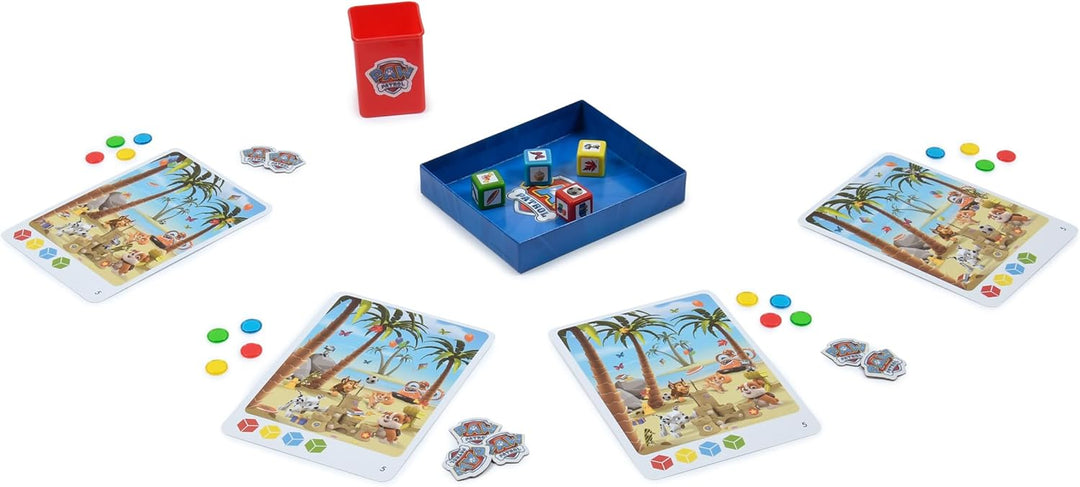 Spin Master Games Paw Patrol - Finders Seekers, das schnelle Suchspiel für aufgeweckte Fellfreunde,