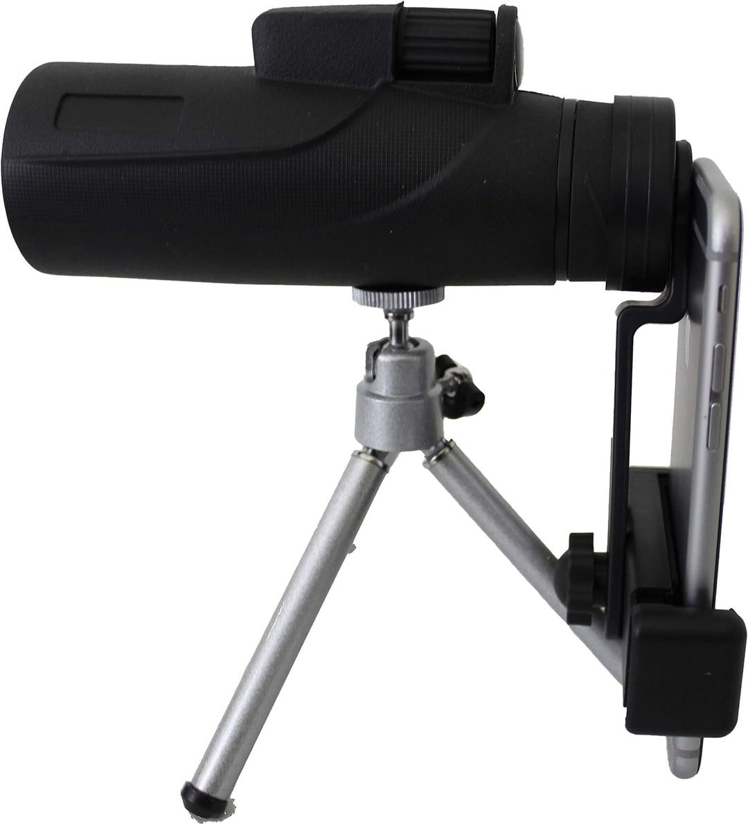 Antik 2000 Fernglas Wasserdicht 12x Vergrösserung für Handy Monokular 12x50 mit Telefonhalterung zur