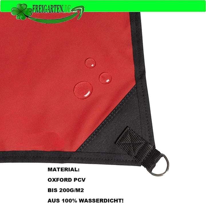 freigarten.de Sonnensegel Wasserdicht Sonnenschutz 100% Schutz vor UV dreieckig 2,0m x 2,0m x 2,8m R