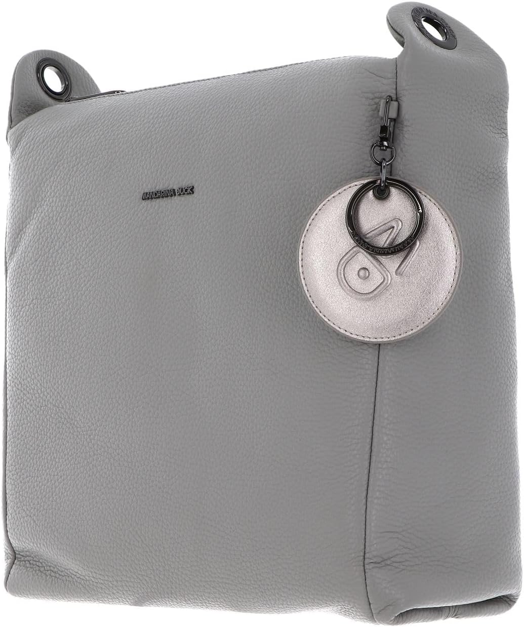Mandarina Duck Damen Mellow Leather Schultertasche Pearl, Pearl
