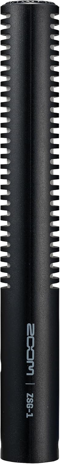 Zoom ZSG-1 Stereo-On-Camera-Mikrofon, hochgerichtet, stossabsorbierend, leicht, für Content-Erstelle