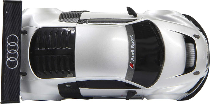 JAMARA 404435 - Audi R8 LMS 1:24 2,4GHz - offiziell lizenziert, ca zu 1 Stunde Fahrzeit bei ca. 9 Km