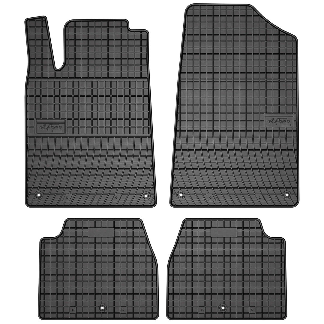 SMK Gummimatten Auto fussmatten Satz für Peugeot 607 1999-2010 Erleben Sie einen neuen Standard des