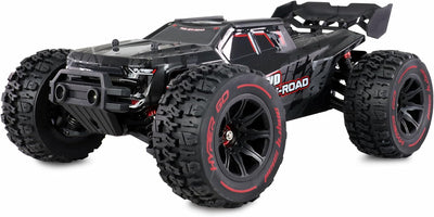 Amewi 22659 Hyper GO Truggy brushless 4WD 1:14 RTR schwarz inkl. inkl. Wheelie-Bar, Ersatzteile, Gol