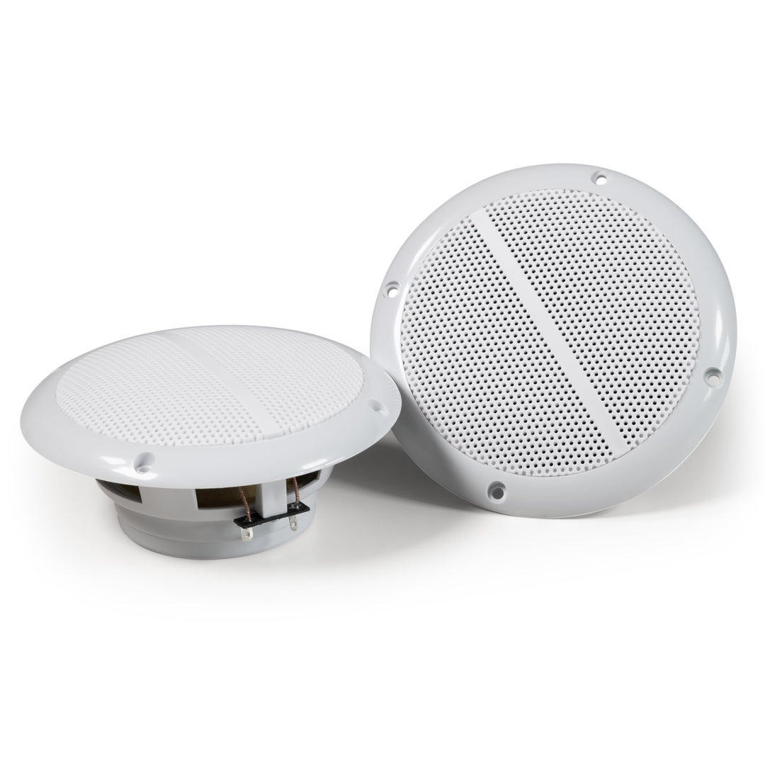 ADAKAT 2er Pack, Outdoor Einbaulautsprecher, 20W RMS, 100W Musikleistung