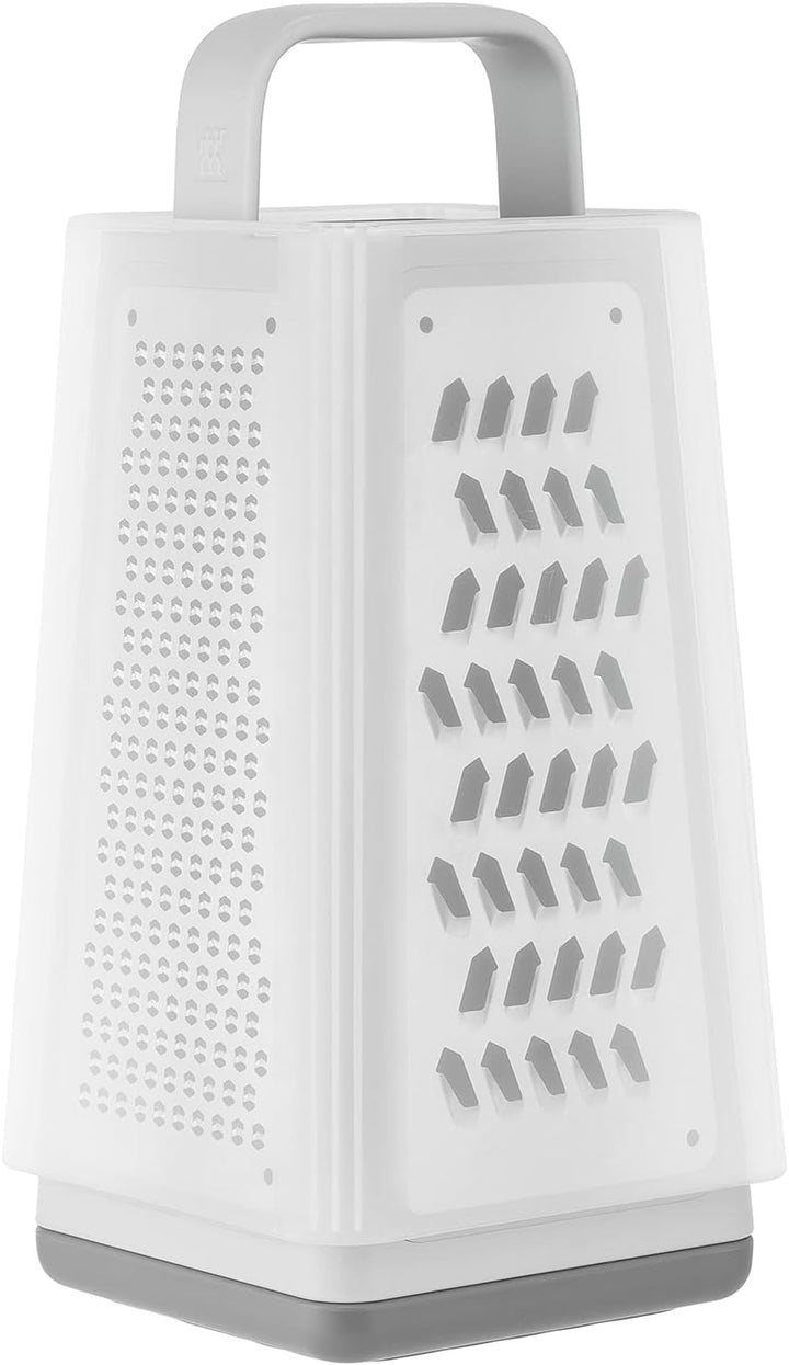 ZWILLING Z-Cut Vierkantreibe, Multifunktional, Edelstahlklinge, Kunststoffgehäuse, Zwei-Wege-Reibtec
