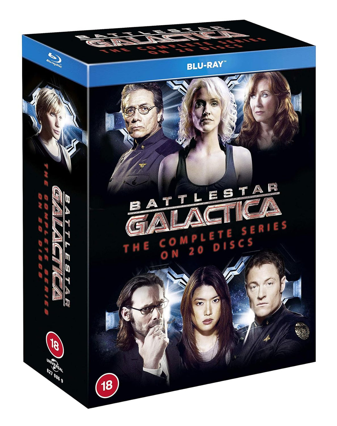 Battlestar Galactica: The Complete Series [Blu-ray] [Region-Free], Blu-ray