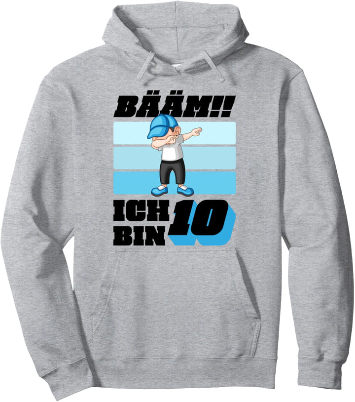 10. Geburtstag Jungen Jungs 10 Jahre Kinder Pullover Hoodie
