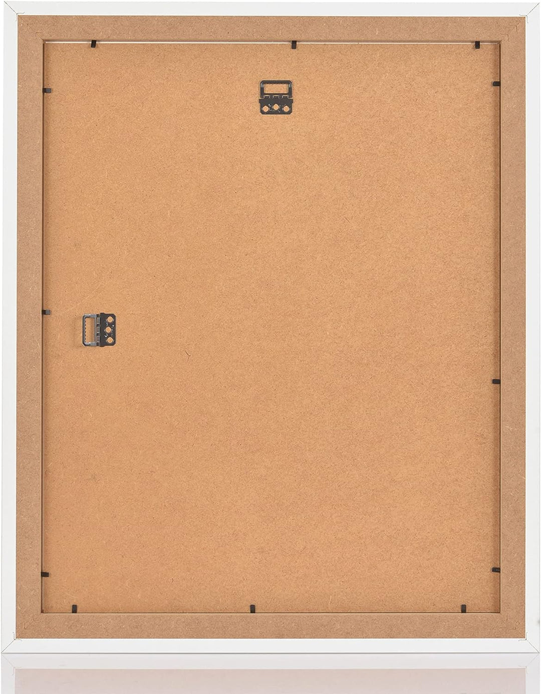 rahmengalerie24 Bilderrahmen 33x98 cm New Rio Rahmen weiss Holz Acrylglas ohne Passepartout Portrait