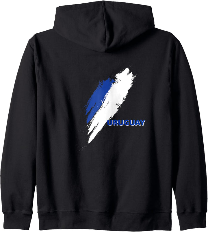 Flagge Uruguay Kapuzenjacke