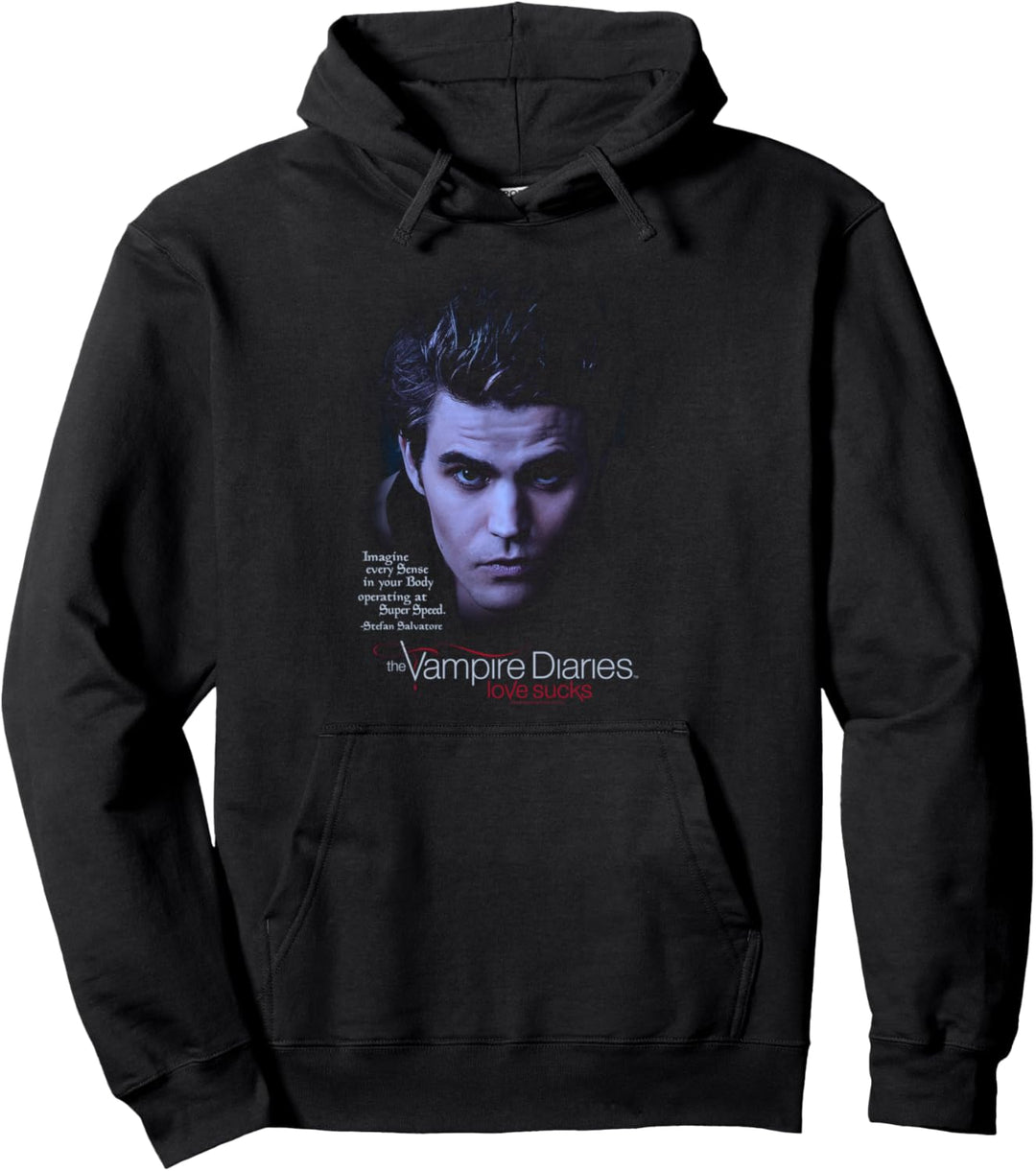 Vampire Diaries Stefan Sense Your Body Pullover Hoodie