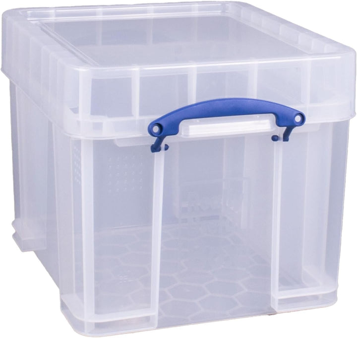 Really Useful Plastic Storage Box 35 Litre Xl - Color: Clear by Really Useful