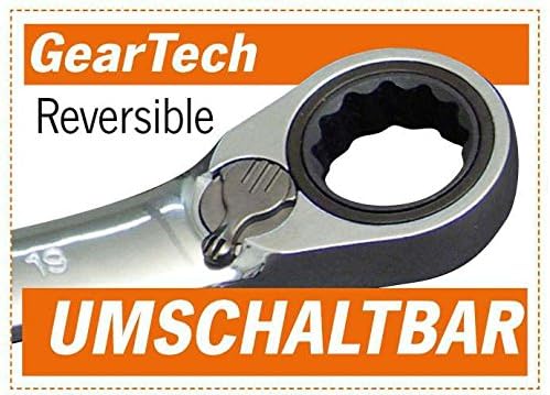GearTech 4-in-1 Doppelring Schlüssel Satz 3-teilig, 8-10 / 12-13 und 9-11 / 14-15 und 16-17 / 18-19