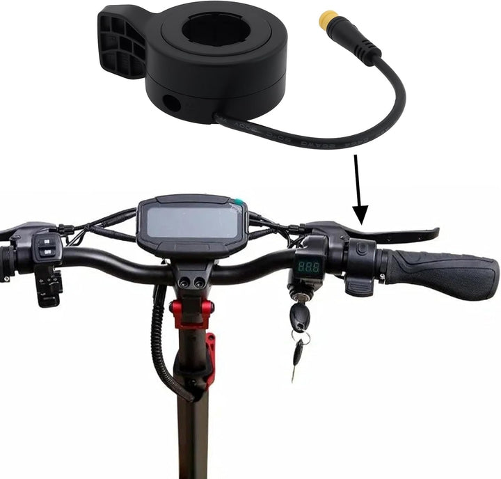 Elektroroller, verbesserter Gashebel-Beschleuniger, 22 mm, kompatibel mit Kugoo G2 Pro