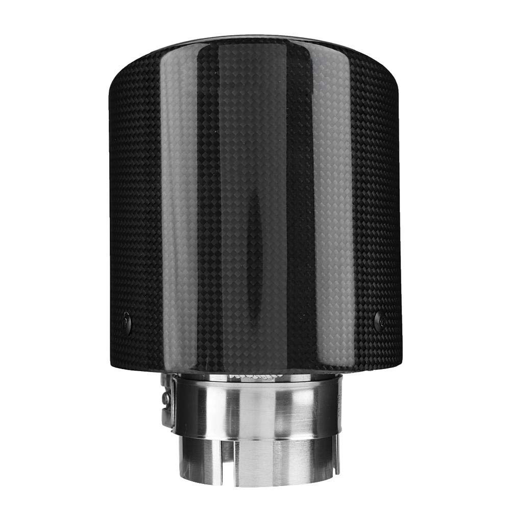 Nikou Auto-Auspuffrohr, Carbon-Auslass Auspuffrohr Schalldämpfer Tip Tail Throat 63-114mm