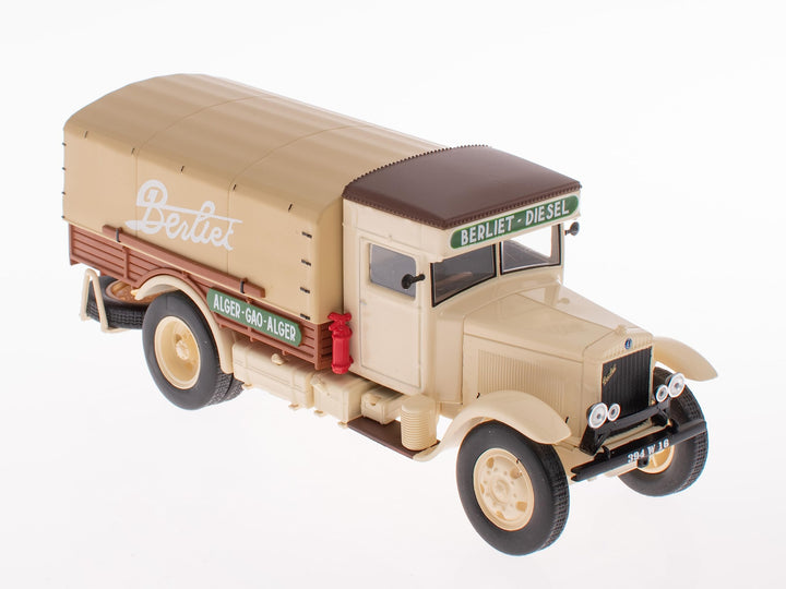 OPO 10 - LKW 1:43 kompatibel mit Berliet GVL 28 Diesel Algier-Gao-Alger 1932 - BER47