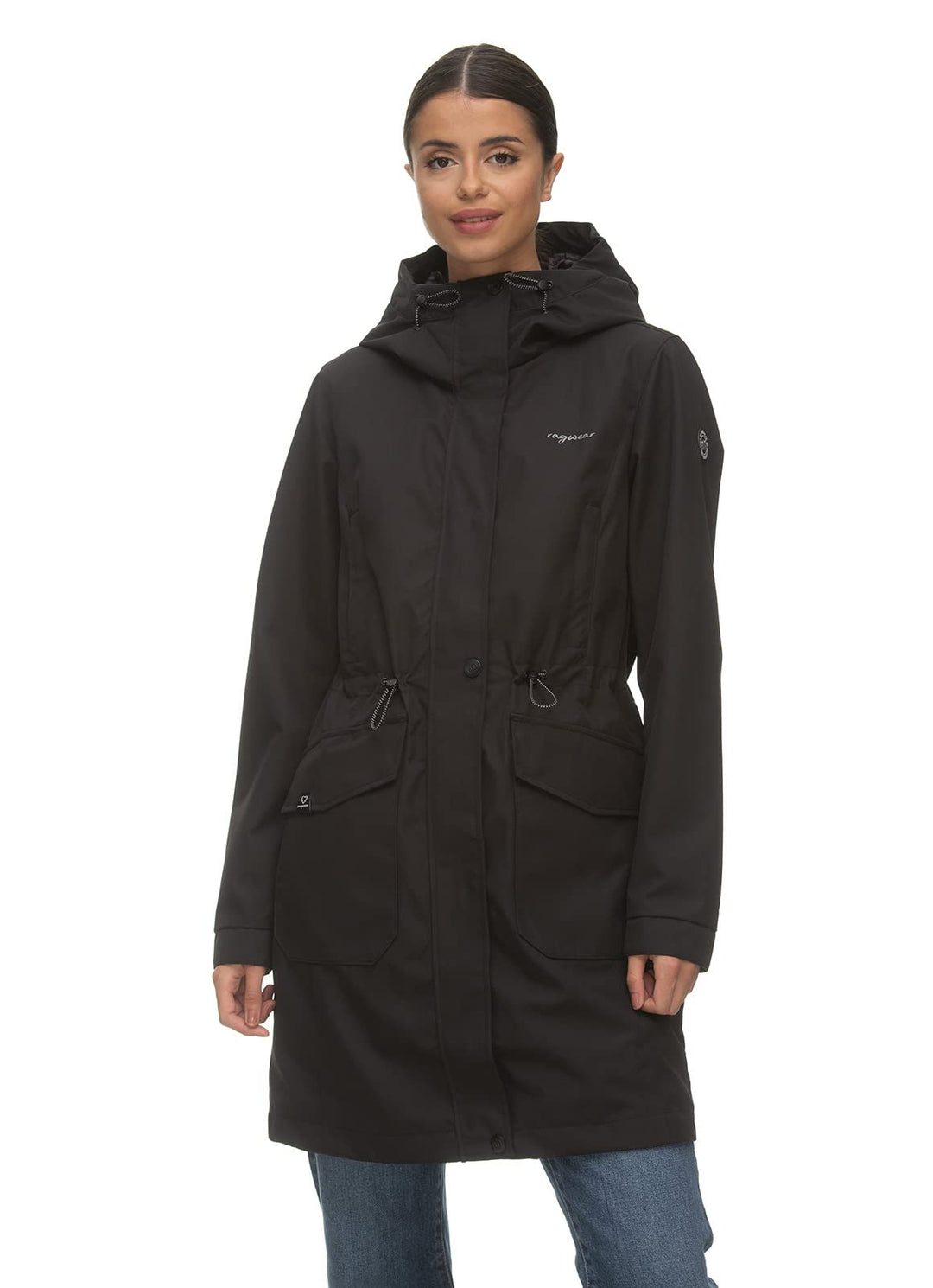 Ragwear SUMMER RELOVED REMAKE Damen Frauen Parka,Mantel,Übergangsmantel,Übergangsjacke mit Kapuze M