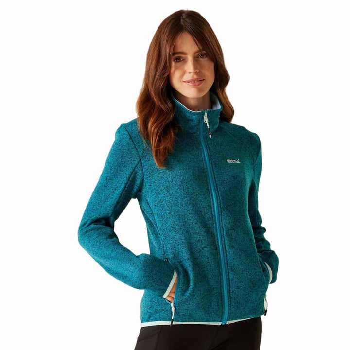 Regatta Damen Regatta Women's Newhill Full Zip Fleece Jacket Fleecejacke (1er Pack) 40 Exotic Plume/