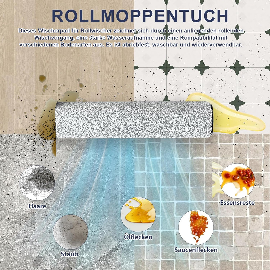 3 Bürstenrolle und 3 Filter Zubehör für Tineco Floor One Stretch S6/ S6 stretch lite/Switch S6 Stret