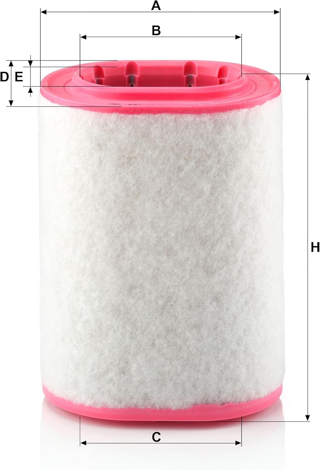 MANN-FILTER C 18 161 Luftfilter – Für PKW