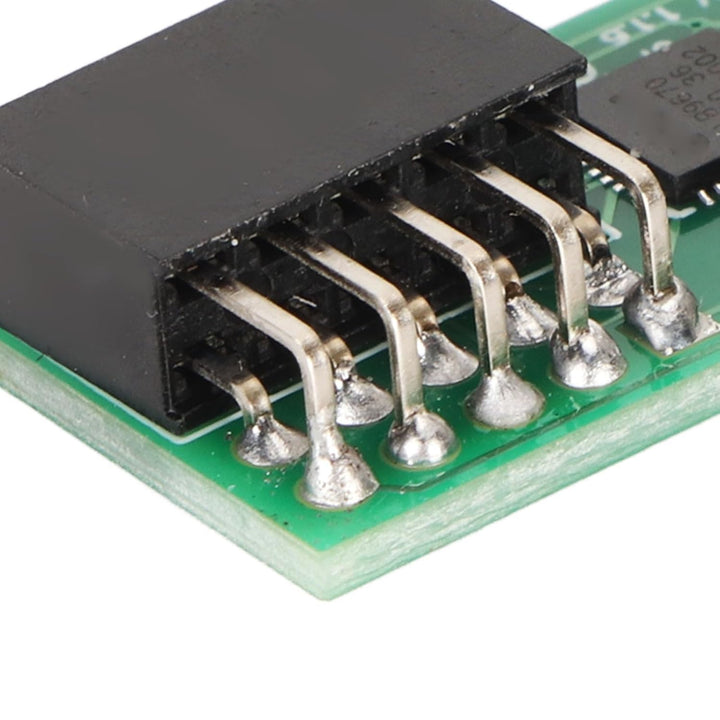 lyrlody TPM 2.0-Modul, SPI 10-Pin-Sicherheitsverschlüsselungsmodul mit Infineon 9670, für AOM TPM 96