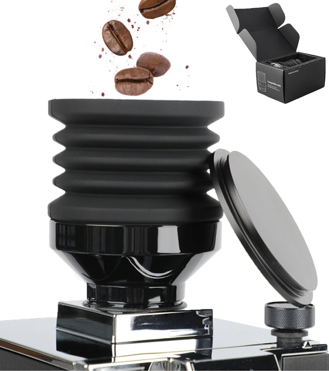 T TAKONE Kaffeemühle Einzeldosis-Trichter (single dose) für Eureka Mignon, 2-in-1 Zubehör mit Deckel