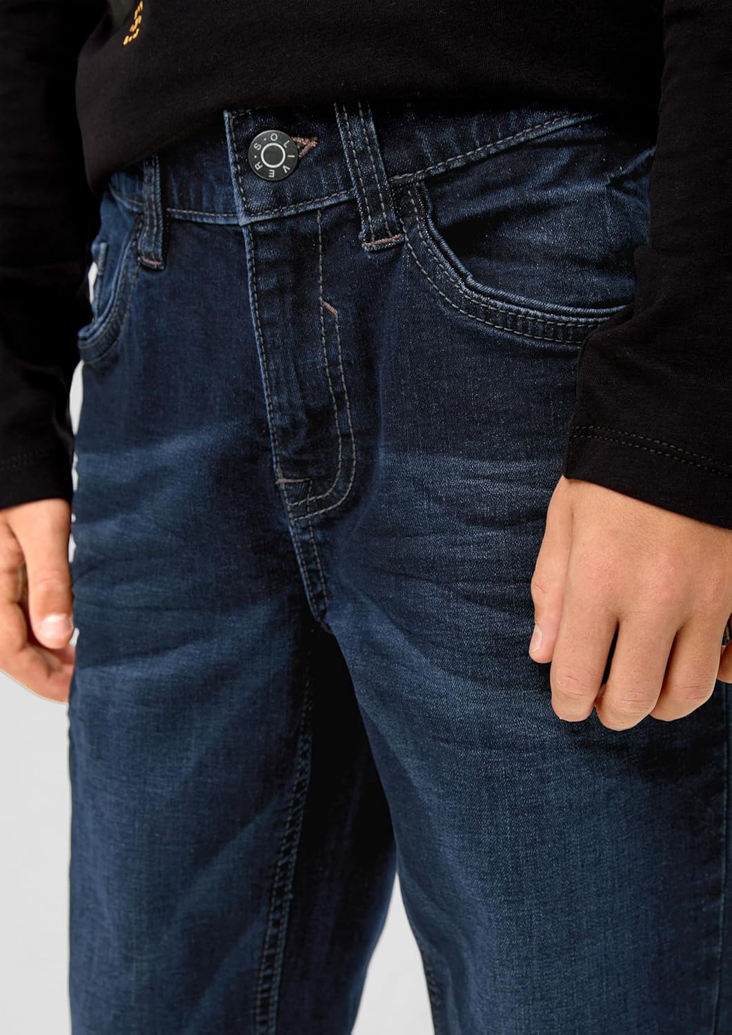s.Oliver Jungen Jeans 134 Blau, 134 Blau