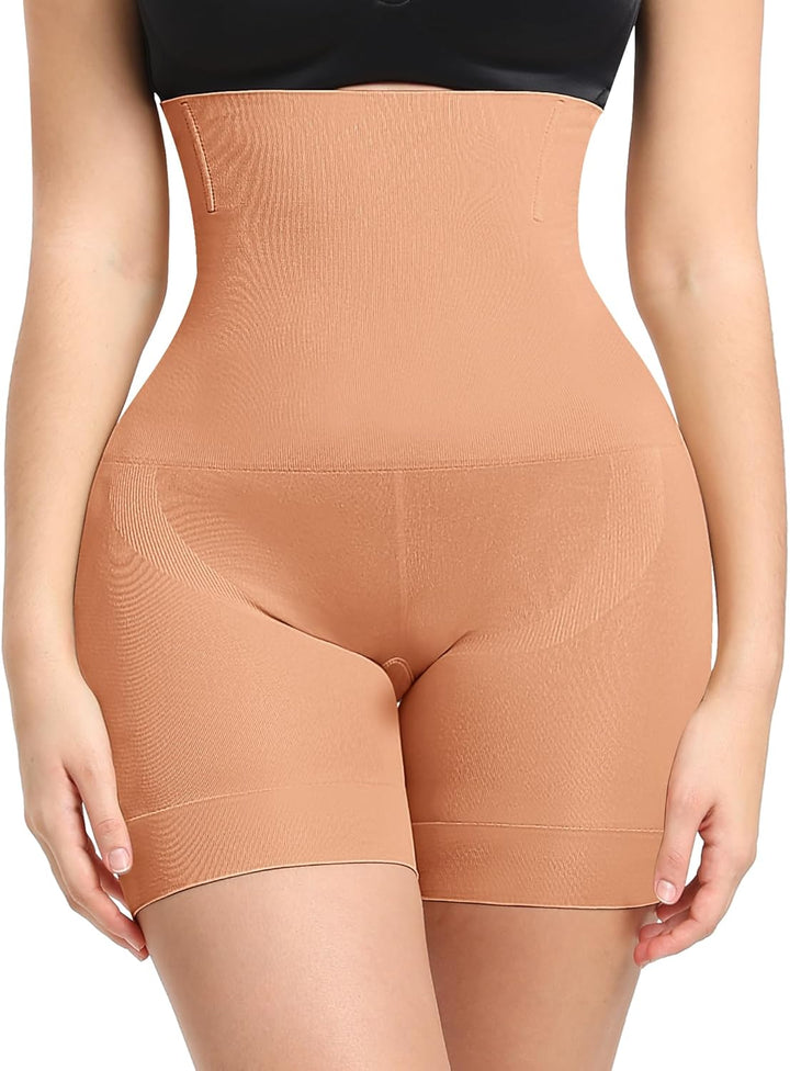 YARRCO Bauchweg Unterhose Damen Shapewear Miederhose Hohe Taille Miederpants Body Shaper Kurze Leggi